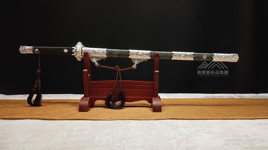 鎏银豪华唐刀