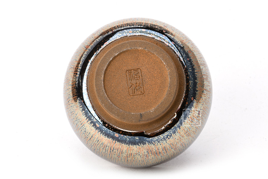 彩金油滴禅定杯