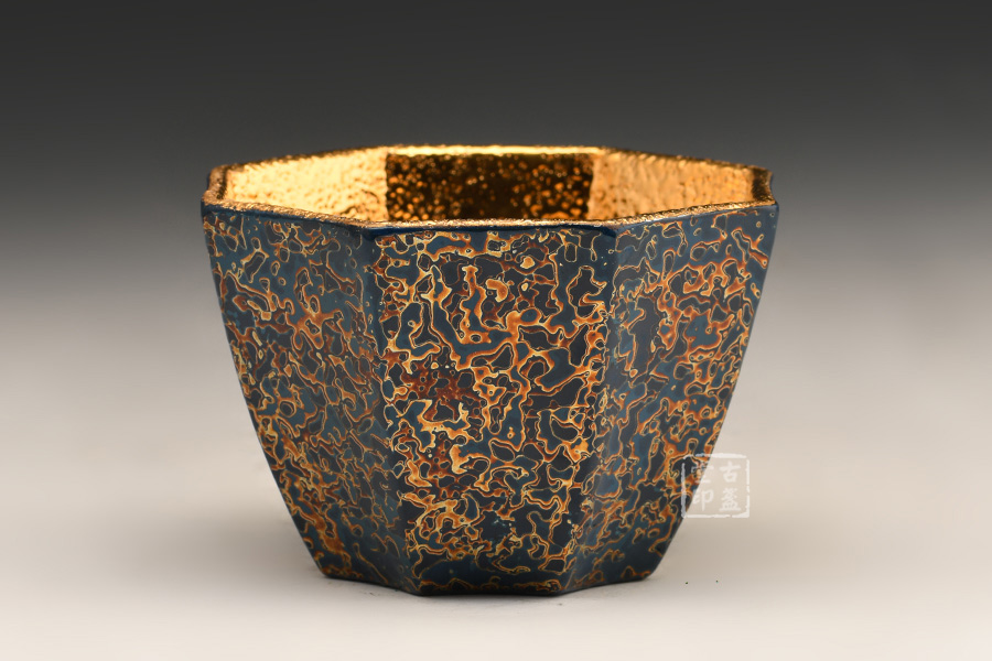 大漆金盏(八方杯)