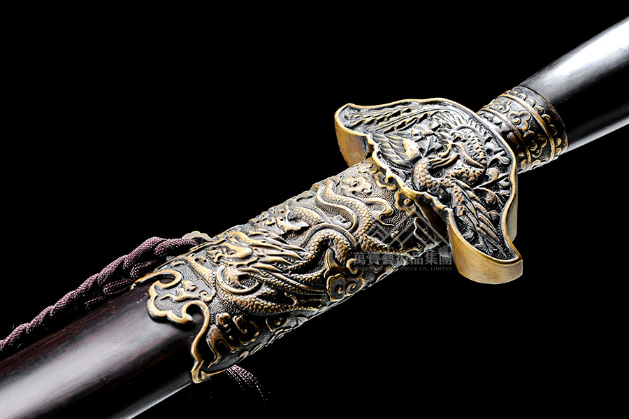 铜装龙凤剑